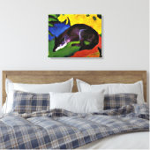 Toile Franz Marc - Renard bleu, (Insitu(Chambre))