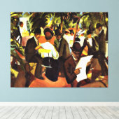 Toile Franz Marc - Restaurant jardin (Insitu (Plancher de Bois))