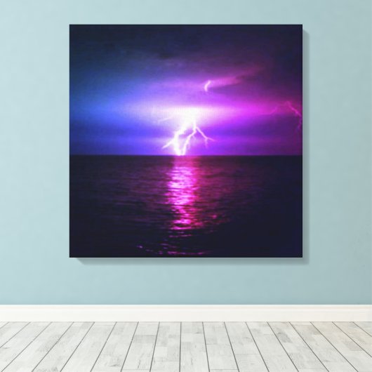 Toile Frappe de la foudre (Insitu (Plancher de Bois))