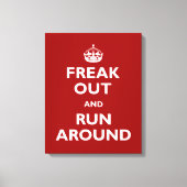 Toile Freak Out et Run Around (Recto)