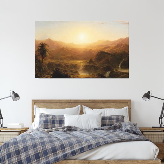 Toile FREDERIC E. CHURCH - Les Andes de l'Equateur - 185 (Insitu(Chambre))