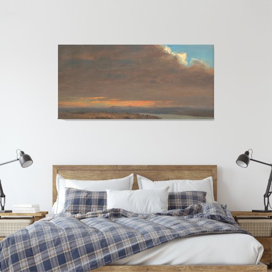 Toile Frederic Edwin Church - Coucher de soleil (Insitu(Chambre))