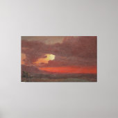 Toile Frederic Edwin Church - Coucher de soleil (Recto)