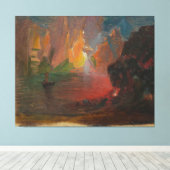 Toile Frederic Edwin Church - Iceberg Fantasy (Insitu (Plancher de Bois))