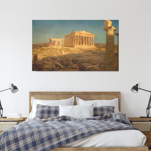 Toile Frédéric Edwin Church - Le Parthénon (Insitu(Chambre))