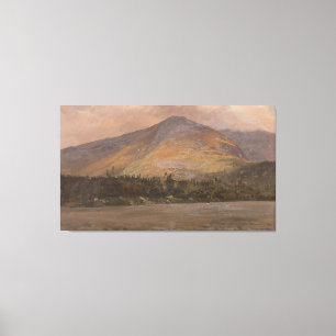 Toile Frederic Edwin Church - Mont Katadhin, montrant