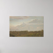 Toile Frederic Edwin Church - Nuages orageux, Jamaïque (Recto)