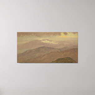 Toile Frederic Edwin Church - Paysage d'Amérique du Nord