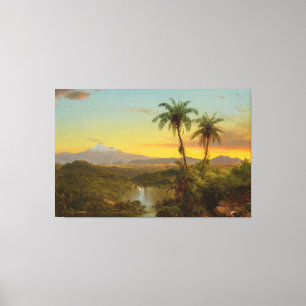 Toile Frederic Edwin Church - Paysage sud-américain