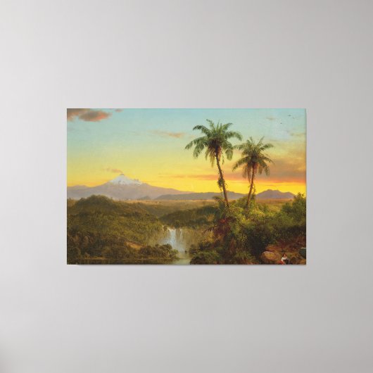 Toile Frederic Edwin Church - South American Landscape (Recto)