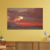 Toile Frederic Edwin Church - Sunset (Insitu(Salon))