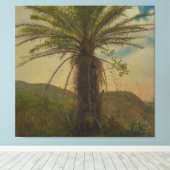 Toile Frederic Edwin Church - Tree Fern, Jamaica (Insitu (Plancher de Bois))