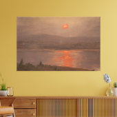 Toile Frederic Edwin Church - View Across the Hudson (Insitu(Salon))