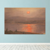 Toile Frederic Edwin Church - View Across the Hudson (Insitu (Plancher de Bois))