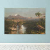 Toile Frederic Edwin Church - View of Cotopaxi  (Insitu (Plancher de Bois))