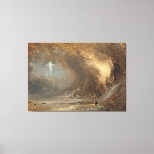 Toile Frederic Edwin Church - Vision de la Croix (Recto)