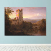 Toile Frederic Edwin Church - Volcan Chimborazo (Insitu (Plancher de Bois))