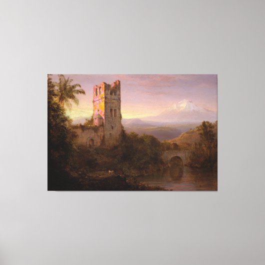 Toile Frederic Edwin Church - Volcan Chimborazo (Recto)