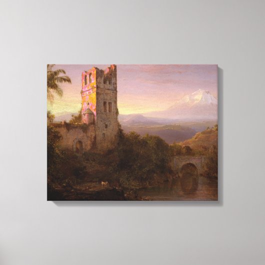 Toile Frederic Edwin Church - Volcan Chimborazo (Recto)