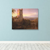 Toile Frederic Edwin Church - Volcan Chimborazo (Insitu (Plancher de Bois))