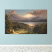 Toile Frederic Edwin Church - Vue de Cotopaxi (Insitu (Plancher de Bois))