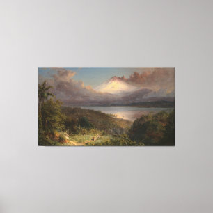 Toile Frederic Edwin Church - Vue de Cotopaxi