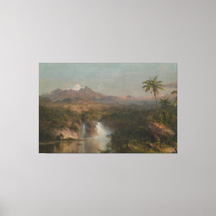 Toile Frederic Edwin Church - Vue de Cotopaxi