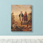 Toile Frédéric II de Prusse (Insitu (Plancher de Bois))