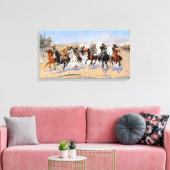 Toile Frederic Remington Dash pour le bois (Insitu(Salon))