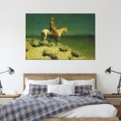 Toile Frederic Remington's The Night Herder (vers 1908) (Insitu(Chambre))