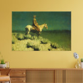 Toile Frederic Remington's The Night Herder (vers 1908) (Insitu(Salon))