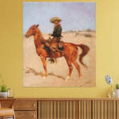 Toile Frederic Remington's The Puncher (1895) (Insitu(Salon))