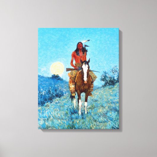 Toile Frederic Sackrider Remington L'Ancien (Recto)