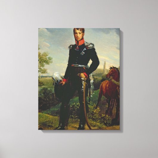 Toile Frédéric William III Roi de Prusse, 1814 (Recto)