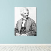 Toile FREDERICK DOUGLASS Photographie Portrait Imprimer (Insitu (Plancher de Bois))