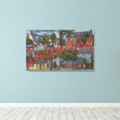 Toile Fredericksburg, Virginie - Scènes de grandes lettr (Insitu (Plancher de Bois))