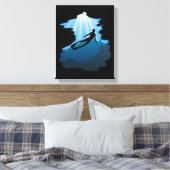 Toile Freediving - Plongeur libre sous-marin (Insitu(Chambre))