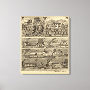 Toile Freeman Brothers Works, Ohio