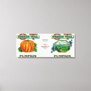 Toile Fremont, citrouille de NebraskaTrail peut marquer