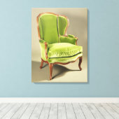 Toile French bergere chair, ch.1725 (Insitu (Plancher de Bois))