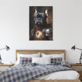 Toile French Bulldog Royalty (Insitu(Chambre))