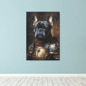 Toile French Bulldog Royalty (Insitu (Plancher de Bois))