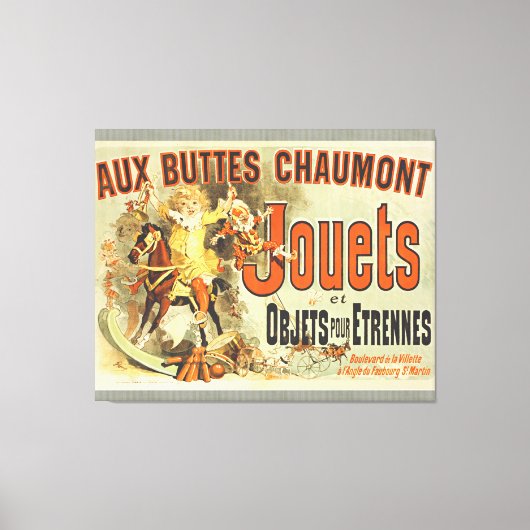 Toile French Toy Joets Amis Poster vintage (Recto)