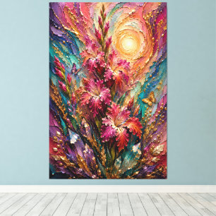 Toile Fréquence de Courage™ Mur d'Énergie Gladiolus d'Ao