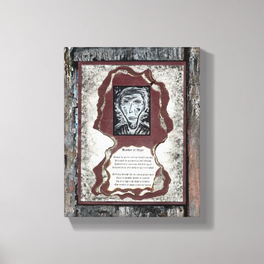 Toile Frère de la colère (Recto)