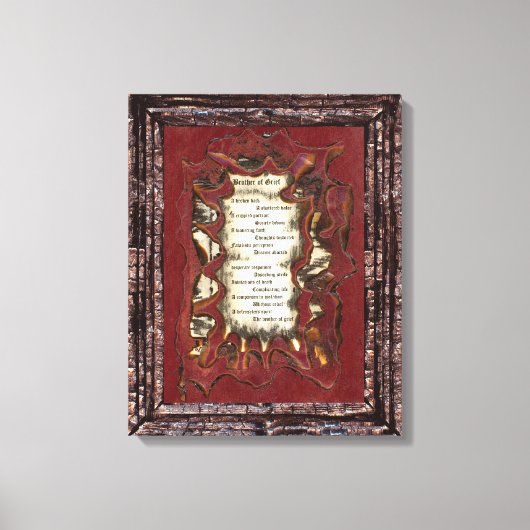 Toile Frère du deuil (Recto)