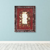 Toile Frère du deuil (Insitu (Plancher de Bois))