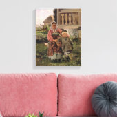 Toile Frère et soeur, 1880 (Insitu(Salon))