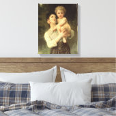 Toile Frère et Sœur de William Adolphe Bouguereau (Insitu(Chambre))