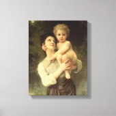 Toile Frère et Sœur de William Adolphe Bouguereau (Recto)